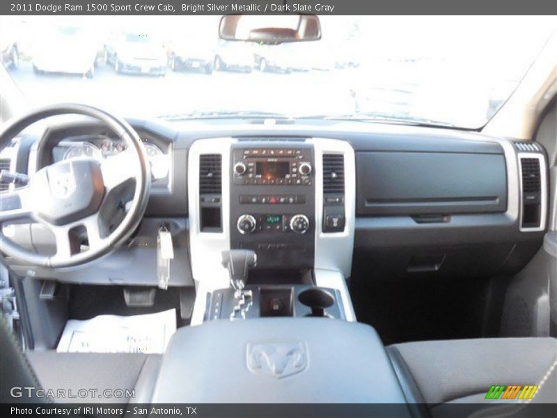 Bright Silver Metallic / Dark Slate Gray 2011 Dodge Ram 1500 Sport Crew Cab