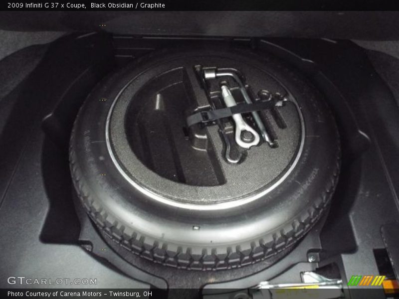 Black Obsidian / Graphite 2009 Infiniti G 37 x Coupe