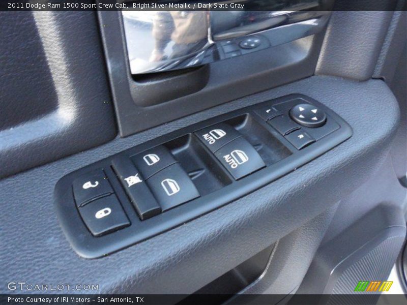 Bright Silver Metallic / Dark Slate Gray 2011 Dodge Ram 1500 Sport Crew Cab