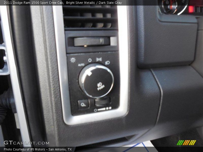 Bright Silver Metallic / Dark Slate Gray 2011 Dodge Ram 1500 Sport Crew Cab