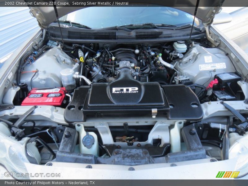 Sebring Silver Metallic / Neutral 2002 Chevrolet Camaro Z28 Coupe