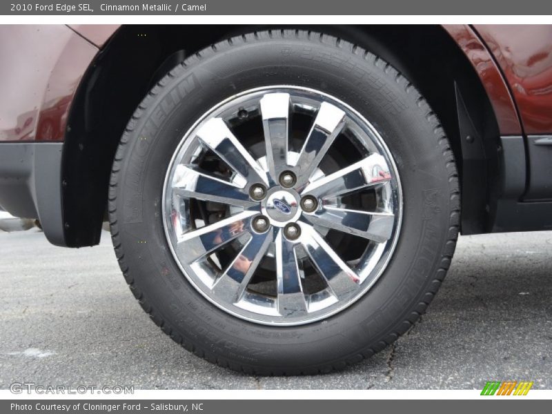 Cinnamon Metallic / Camel 2010 Ford Edge SEL