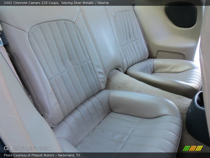 Sebring Silver Metallic / Neutral 2002 Chevrolet Camaro Z28 Coupe