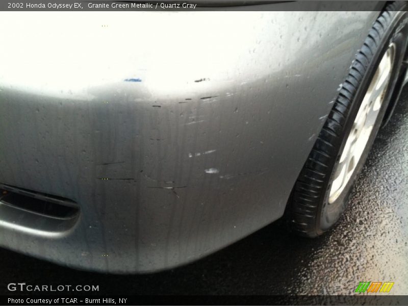 Granite Green Metallic / Quartz Gray 2002 Honda Odyssey EX