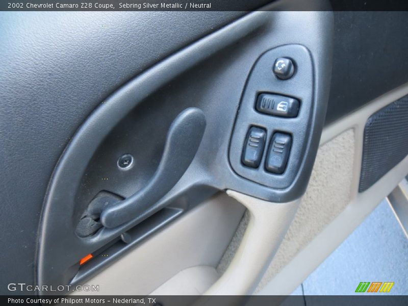 Sebring Silver Metallic / Neutral 2002 Chevrolet Camaro Z28 Coupe