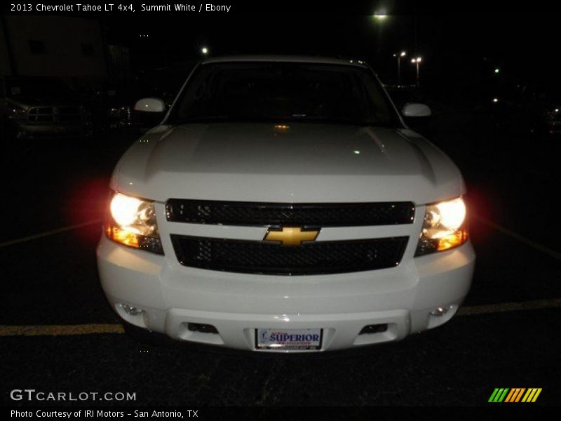 Summit White / Ebony 2013 Chevrolet Tahoe LT 4x4