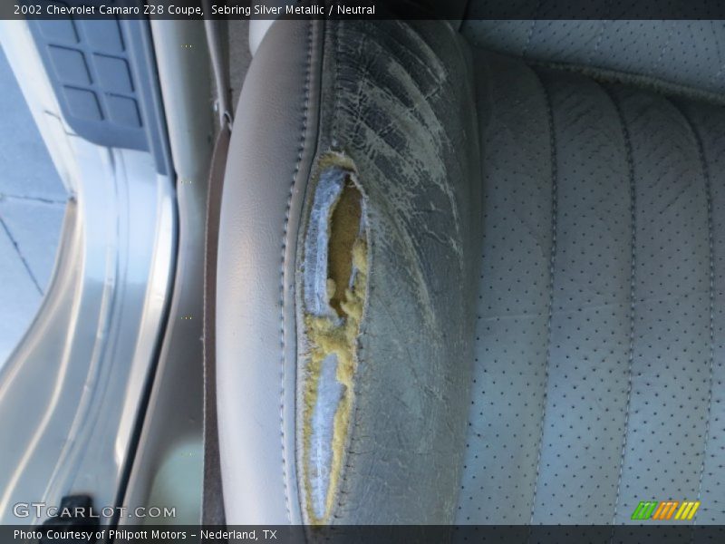 Sebring Silver Metallic / Neutral 2002 Chevrolet Camaro Z28 Coupe