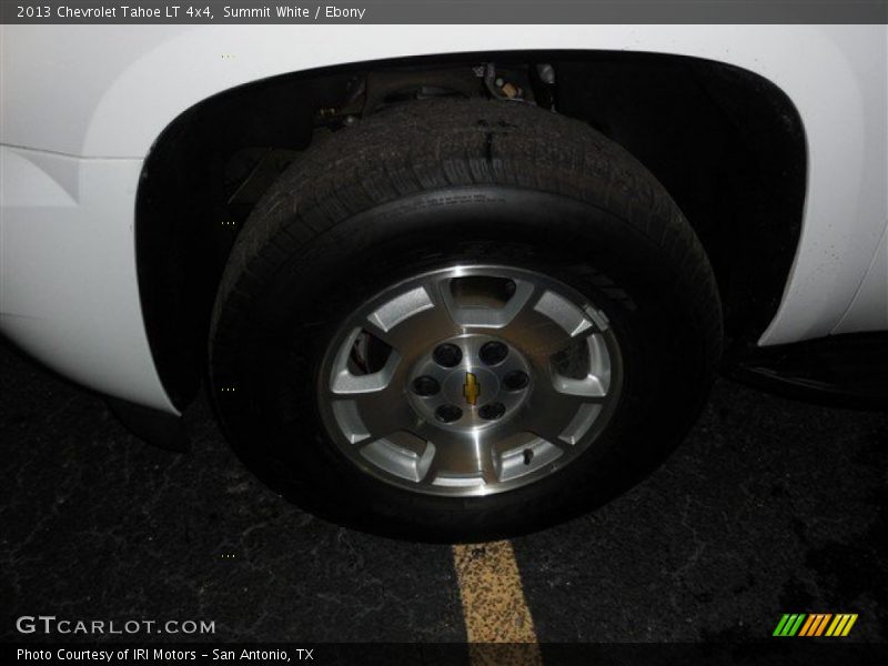 Summit White / Ebony 2013 Chevrolet Tahoe LT 4x4