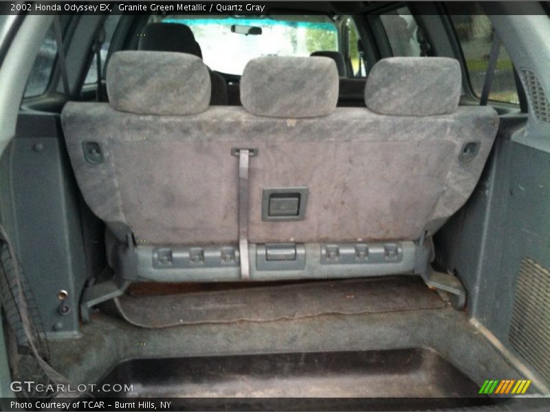 Granite Green Metallic / Quartz Gray 2002 Honda Odyssey EX