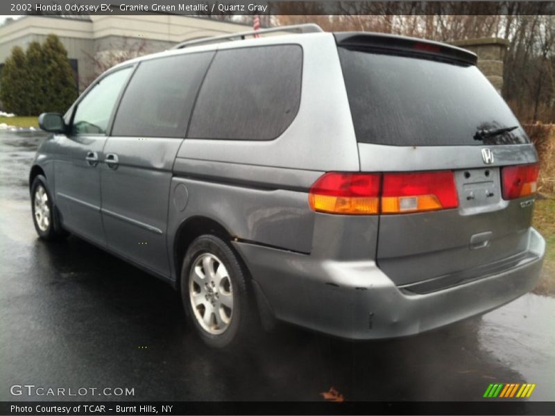 Granite Green Metallic / Quartz Gray 2002 Honda Odyssey EX