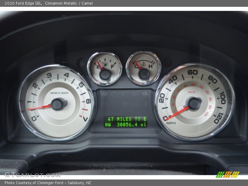 Cinnamon Metallic / Camel 2010 Ford Edge SEL