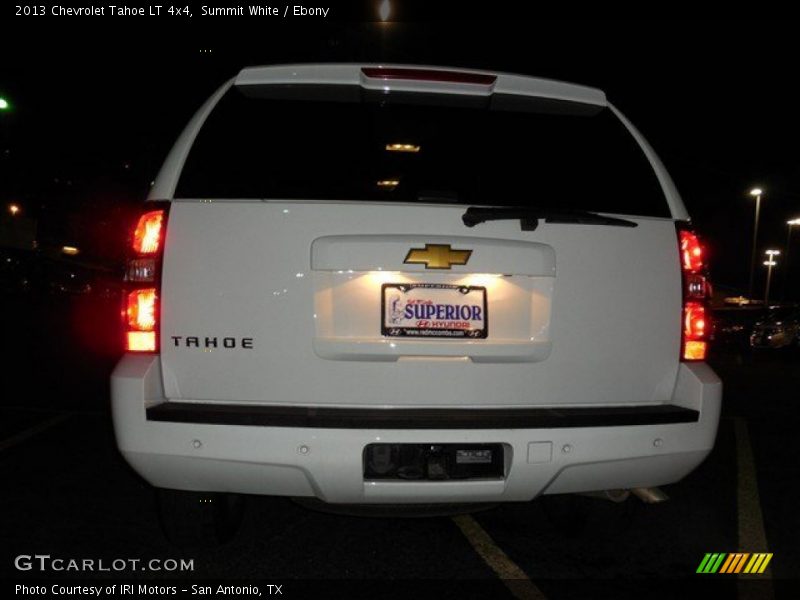 Summit White / Ebony 2013 Chevrolet Tahoe LT 4x4