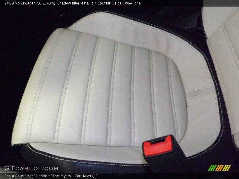 Shadow Blue Metallic / Cornsilk Beige Two-Tone 2009 Volkswagen CC Luxury