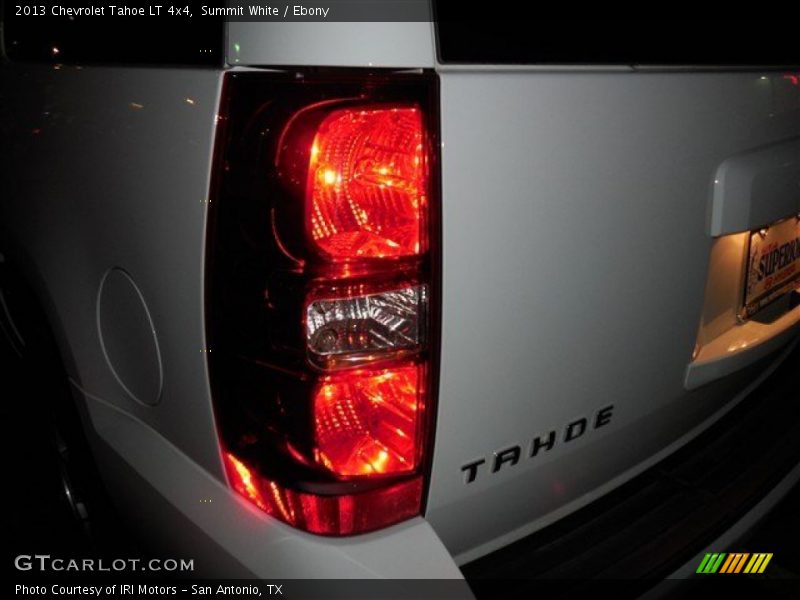 Summit White / Ebony 2013 Chevrolet Tahoe LT 4x4