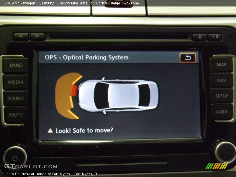 Shadow Blue Metallic / Cornsilk Beige Two-Tone 2009 Volkswagen CC Luxury