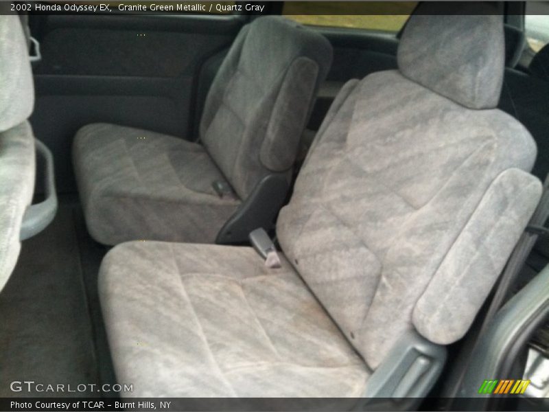 Granite Green Metallic / Quartz Gray 2002 Honda Odyssey EX
