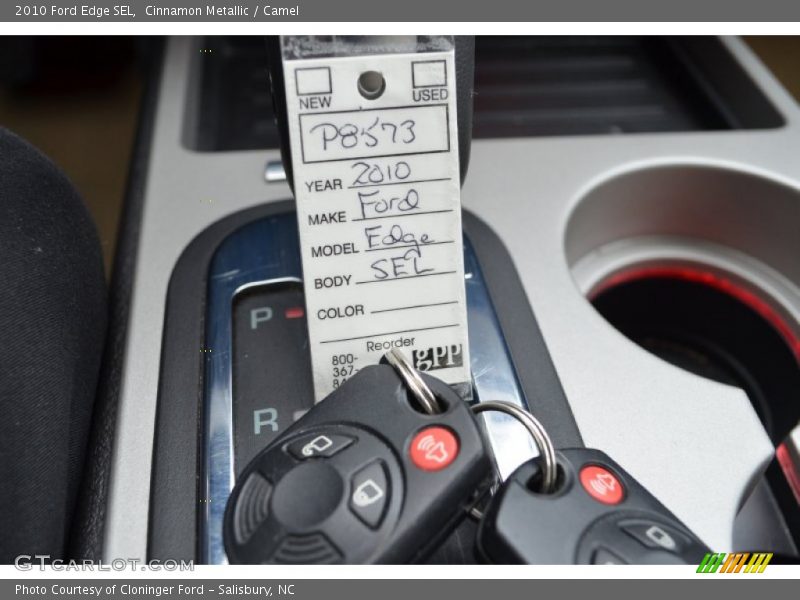 Cinnamon Metallic / Camel 2010 Ford Edge SEL