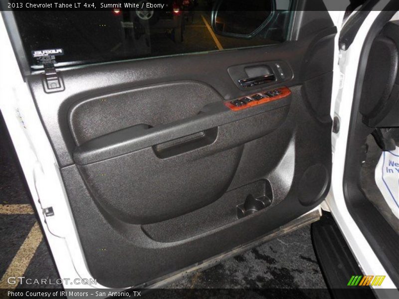Summit White / Ebony 2013 Chevrolet Tahoe LT 4x4