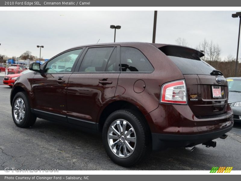 Cinnamon Metallic / Camel 2010 Ford Edge SEL