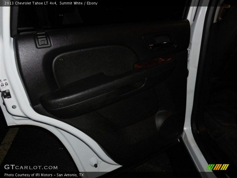 Summit White / Ebony 2013 Chevrolet Tahoe LT 4x4