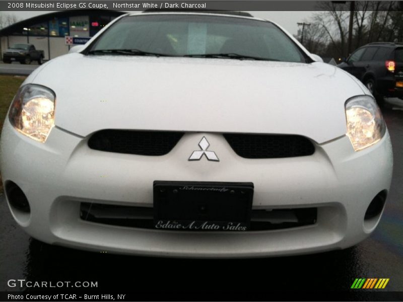 Northstar White / Dark Charcoal 2008 Mitsubishi Eclipse GS Coupe