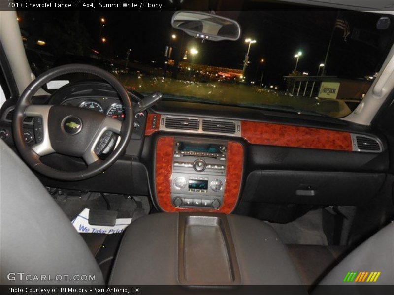 Summit White / Ebony 2013 Chevrolet Tahoe LT 4x4