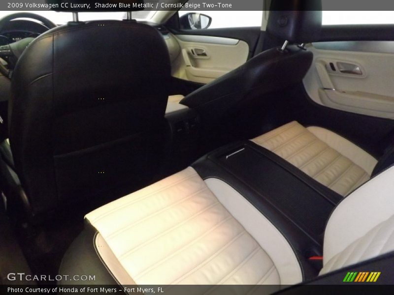 Shadow Blue Metallic / Cornsilk Beige Two-Tone 2009 Volkswagen CC Luxury