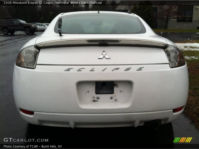 Northstar White / Dark Charcoal 2008 Mitsubishi Eclipse GS Coupe