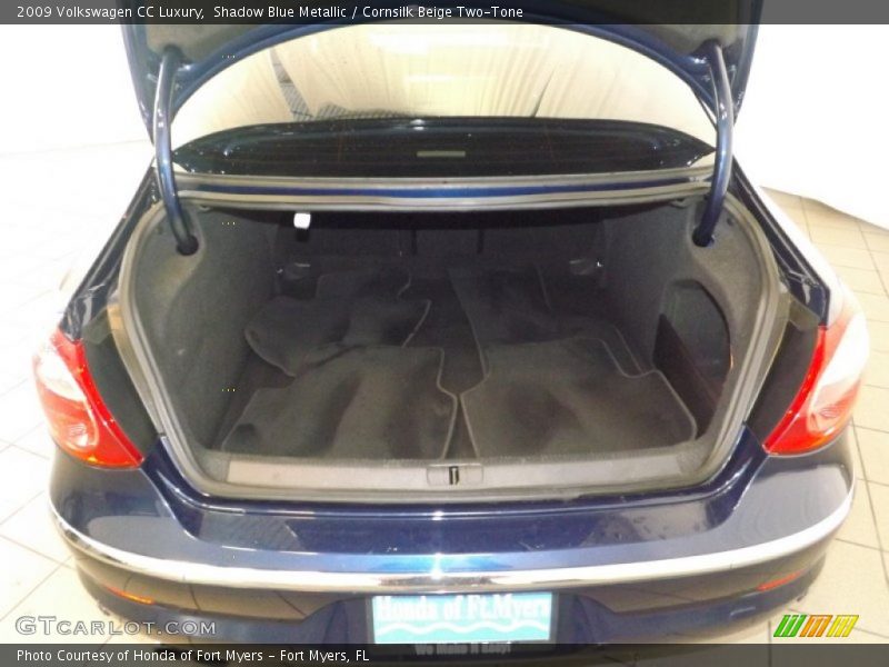 Shadow Blue Metallic / Cornsilk Beige Two-Tone 2009 Volkswagen CC Luxury