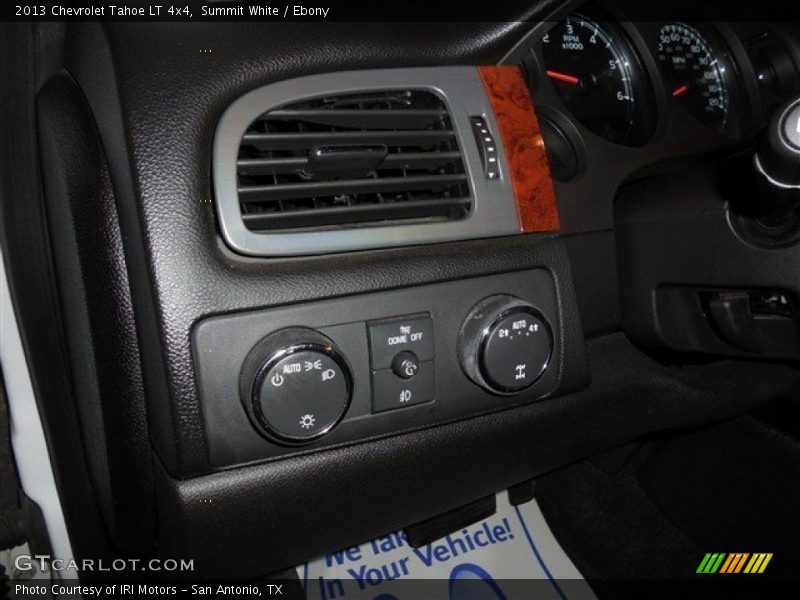Summit White / Ebony 2013 Chevrolet Tahoe LT 4x4