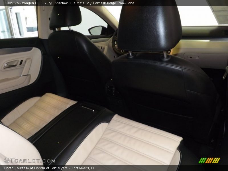 Shadow Blue Metallic / Cornsilk Beige Two-Tone 2009 Volkswagen CC Luxury