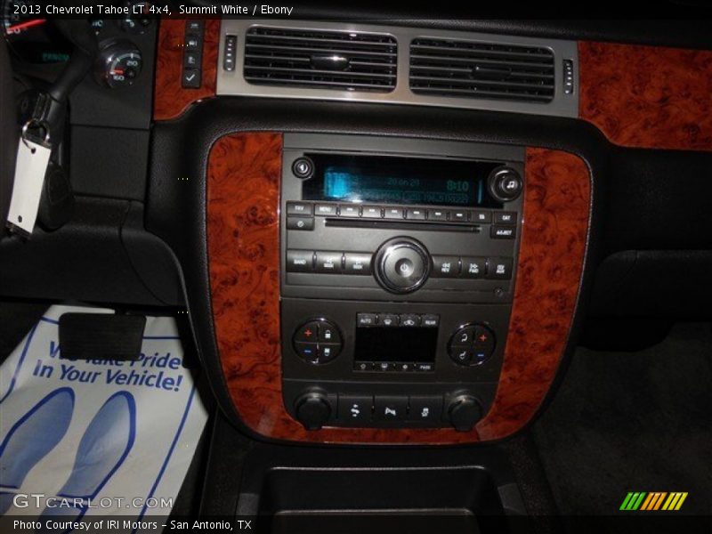 Summit White / Ebony 2013 Chevrolet Tahoe LT 4x4