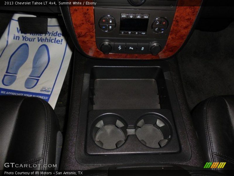 Summit White / Ebony 2013 Chevrolet Tahoe LT 4x4
