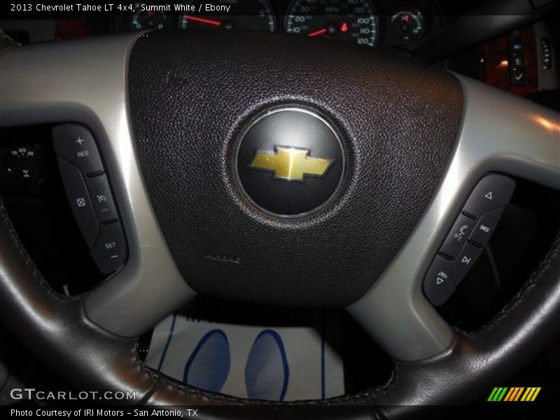 Summit White / Ebony 2013 Chevrolet Tahoe LT 4x4