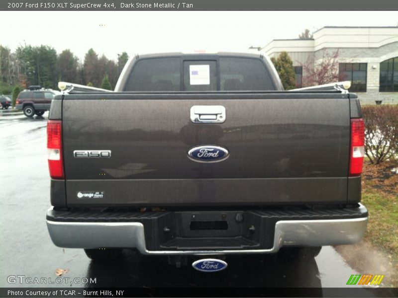 Dark Stone Metallic / Tan 2007 Ford F150 XLT SuperCrew 4x4