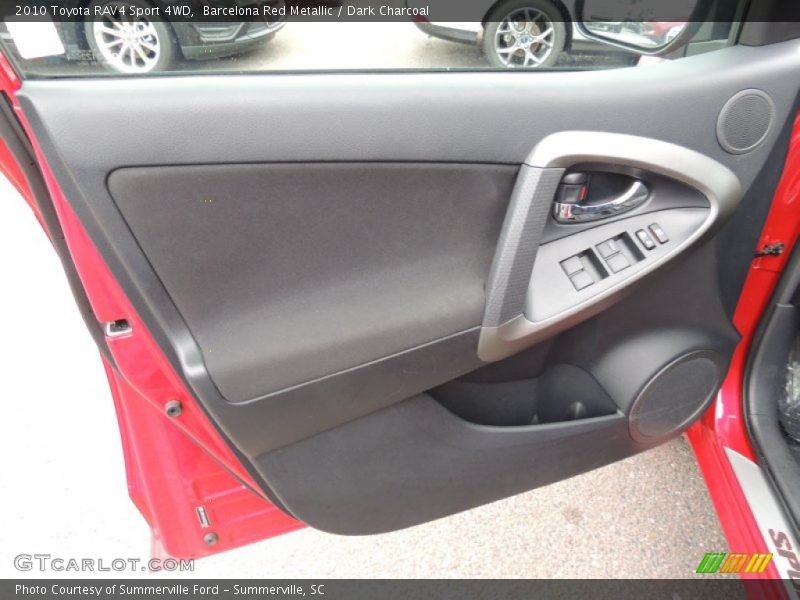 Barcelona Red Metallic / Dark Charcoal 2010 Toyota RAV4 Sport 4WD