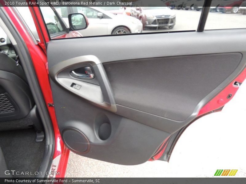 Barcelona Red Metallic / Dark Charcoal 2010 Toyota RAV4 Sport 4WD
