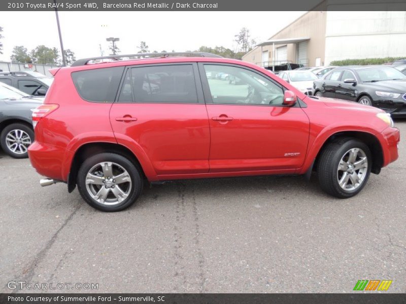 Barcelona Red Metallic / Dark Charcoal 2010 Toyota RAV4 Sport 4WD