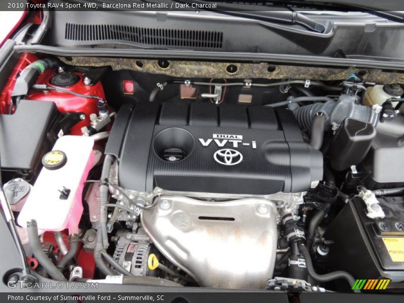  2010 RAV4 Sport 4WD Engine - 2.5 Liter DOHC 16-Valve Dual VVT-i 4 Cylinder