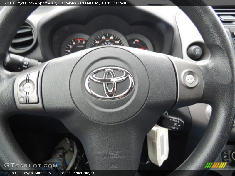 Barcelona Red Metallic / Dark Charcoal 2010 Toyota RAV4 Sport 4WD