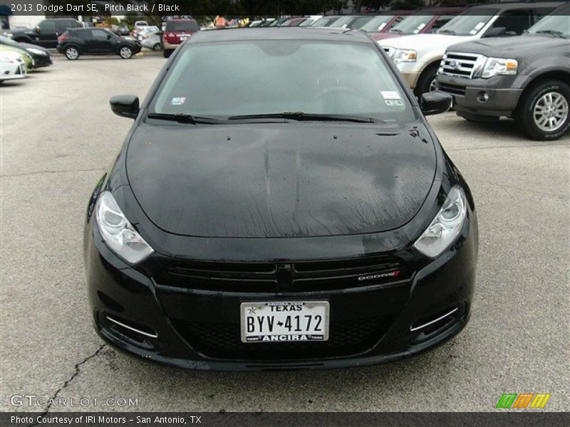 Pitch Black / Black 2013 Dodge Dart SE