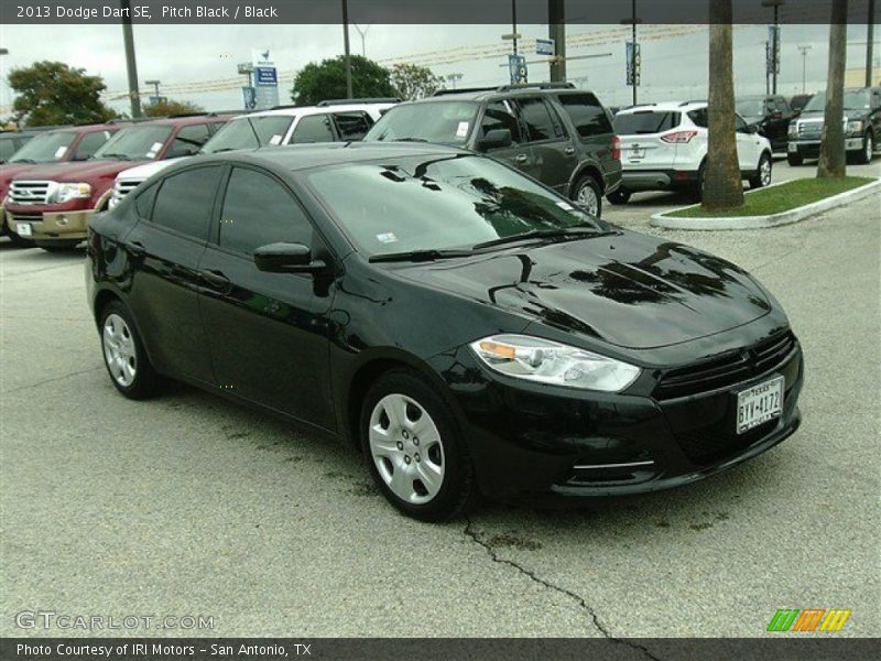 Pitch Black / Black 2013 Dodge Dart SE