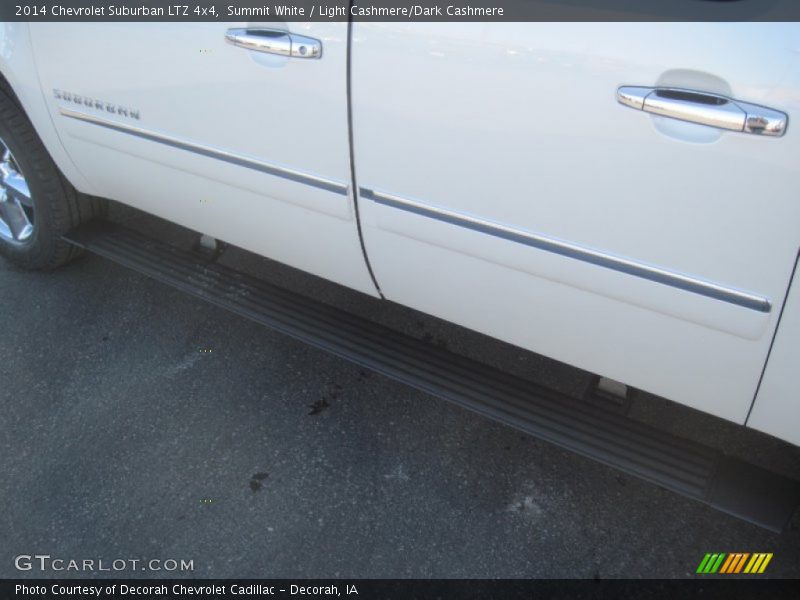 Summit White / Light Cashmere/Dark Cashmere 2014 Chevrolet Suburban LTZ 4x4