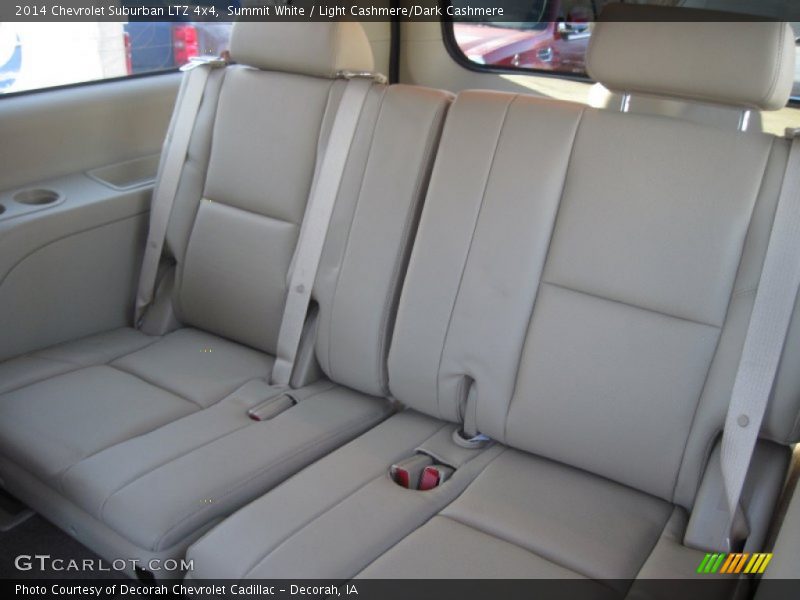 Summit White / Light Cashmere/Dark Cashmere 2014 Chevrolet Suburban LTZ 4x4
