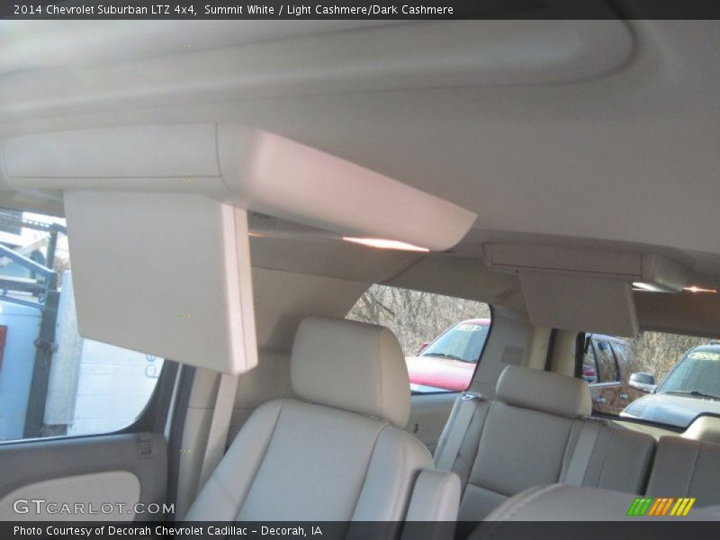 Summit White / Light Cashmere/Dark Cashmere 2014 Chevrolet Suburban LTZ 4x4