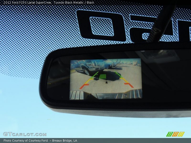 Tuxedo Black Metallic / Black 2012 Ford F150 Lariat SuperCrew
