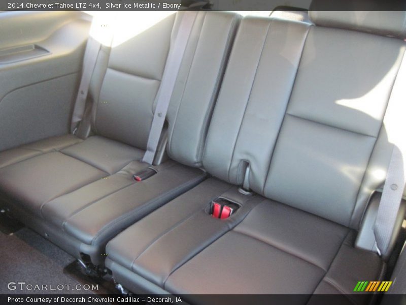 Silver Ice Metallic / Ebony 2014 Chevrolet Tahoe LTZ 4x4
