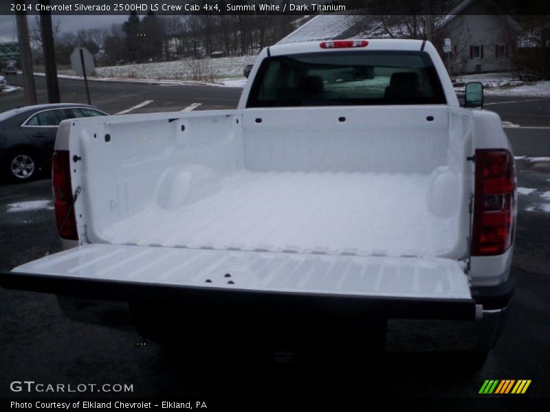 Summit White / Dark Titanium 2014 Chevrolet Silverado 2500HD LS Crew Cab 4x4