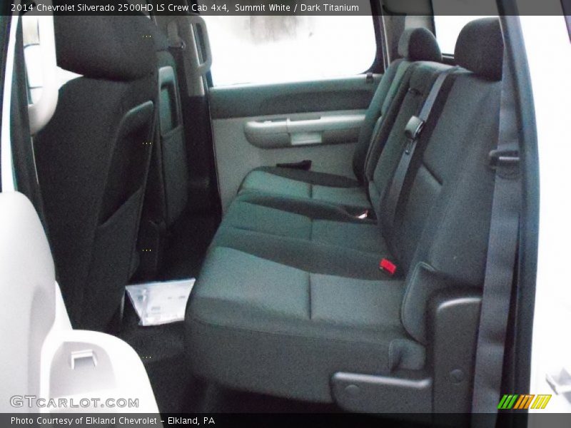 Summit White / Dark Titanium 2014 Chevrolet Silverado 2500HD LS Crew Cab 4x4