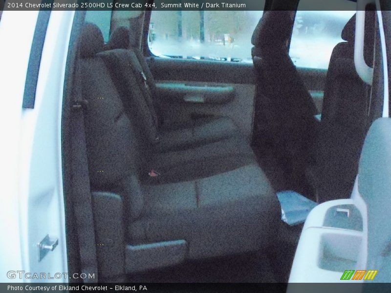 Summit White / Dark Titanium 2014 Chevrolet Silverado 2500HD LS Crew Cab 4x4
